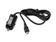 LM Cavo caricabatteria per Auto Micro USB 2400mA, Ricarica Rapida, Nero per Motorola Z Ser...