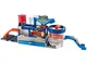 Hot Wheels-FTB66 Hot Wheels Autolavaggio Playset per Macchinine con Un Nastro Trasportator...