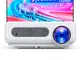 WiMiUS Proiettore WiFi Bluetooth 1080P Nativo, Videoproiettore 8500 Lumen, Proiettore Full...