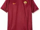 Nike Roma Breathe Stadium Jersey Short-Sleeve Home, T-Shirt Bambini e Ragazzi, Team Red/Un...