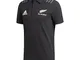 adidas ab Polo – Polo all Blacks, Uomo, Nero (Nero), Uomo, Nero, XXL