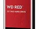WD RED Unità Interna per NAS da 6 TB, 5400 Giri/Min, SATA 6 Gb/s, SMR, 256 MB di Cache, 3....