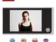 ASHATA Spioncino Digitale, Schermo LCD a Colori da 3,5 Pollici Digitale Porta da 120 Gradi...