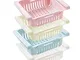 Cucina Organizzatore regolabile Rack Cucina Frigorifero bagagli Holder piccolo freezer rip...