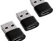 Adattatore USB 3.1 C femmina a USB maschio (3 pezzi),Adattatore Cavo Caricatore Tipo C a U...