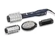 BaByliss AS500E Spazzola Rotante con Digital Sensor, 4 Accessori, Ionica, 1000 W, Blu