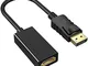 ABLEWE Cavo Displayport a HDMI 1080p,Adattatore DP a HDMi Cable DP Maschio su HDMI Femmina...