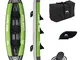 AM AQUA MARINA Kayak Gonfiabile in Set per 2-3 Persone LAXO-380 2020 12'6 “Canoa Kayak con...