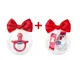 Gommotto Chicco Rosso Limited Edition 6-16m + Chicco Clip Con Catenella Natale Limited Edi...