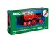 BRIO WORLD - Grande Locomotiva Rossa, Veicoli per Pista Trenino BRIO, Età 3+ Anni