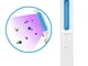 Elover UV Lampada di Disinfezione Ultravioletta Lampada Germicida UVC Luce di Sterilizzazi...