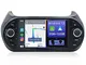 YUNTX Android 12 2 Din Radio con navigazione per Fiat Fiorino/Qubo/Citroen Nemo/Peugeot Bi...