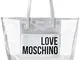 Love Moschino Jc4245pp0a, Borsa Tote Donna, Argento (Silver Fabric), 48x32x12 cm (W x H x...