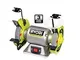 SMERIGLIATRICE DA BANCO 250 WATT A DOPPIA MOLA DA 150 mm GRANA 36/60"RYOBI"