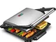 Panini Maker/Griglia, 2000W Pressa a Sandwich, Griglia elettrica Con Maniglia Antiscottatu...