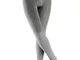 FALKE Family, Collant Bambine e ragazze, Grigio (White), 110/116 (Talla produttore: 110/11...