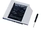 QUMOX Laptop secondo Hard Drive DVD Bay Caddy 12,7 millimetri SATA a SATA F ACER / ASUS /...