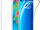 Leathlux Cover per Samsung Galaxy M20 Custodia + Pellicola Vetro Temperato Galaxy M20, Mor...