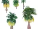 Vosarea Palme Miniatura in Plastica Alberi Modellismo Miniature Giardino Fairy Garden Acce...