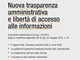 Nuova trasparenza amministrativa e libertà di accesso alle informazioni