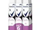 Rexona Deodorante antitraspirante invisibile, per biancheria, confezione da 6 x 200 ml (to...