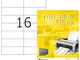 TopStick Etichette per Indirizzi, 63,5 x 46,6 mm, Etichette Adesive A4 per Stampante, 18 E...