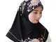 BaronHong Women Floral Summer Hijab Muslim Foulard Wrap (123096, M)