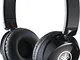 yamaha HPH-50B Cuffie Sovraurali, Cuffia On Ear con Meccanismo Girevole 90°, Semplice e Co...