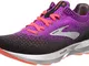 Brooks Levitate 2, Scarpe da Running Donna, Viola Purple Fierycoral Black 596, 41 EU