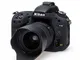 easyCover silicone custodia protettiva per fotocamera Nikon D750 (nero)