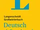 Langenscheidt Grosswörterbuch Deutsch Als Fremdsprache/ Langenscheidt Monolingual Standard...