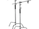 Neewer 100% Acciaio Inossidabile C-Stand (2pz), Pro Heavy Duty Fotografia Light Stand con...