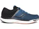 Saucony Triumph 17, Scarpe da Campo e da Pista Uomo, Blu Nero, 44.5 EU