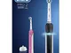 Oral-B PRO 2 2950N CrossAction Spazzolino Elettrico Ricaricabile con 2 Manici Connessi, di...