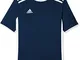 adidas Entrada 18 JSY Teamtrikot, Maglietta Bambino, Blu (Dark Blue/White), 11-12 anni
