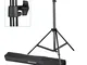 Neewer Pro - Supporto per faretto per fotografia, 190 cm, con custodia da trasporto, per r...