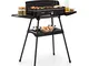 Klarstein Porterhouse - Griglia Elettrica, 2200 Watt, Easy Grill Concept, Pannelli Lateral...