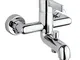 Paini - Sofia 105 Rubinetto Miscelatore Bagno Monocomando per Vasca con Doccetta 5 getti,...