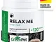GreenPet Relax Me 120 Compresse per Cani, Integratore Calmante Extra Forte, Natural De-Str...