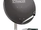 SCHWAIGER -517- Sistema satellitare | antenna parabolica con Quad LNB (digitale) e 8 conne...