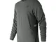 New Balance Q Speed Softwear - Maglietta da Corsa da Uomo, Uomo, T-Shirt, MT91252, Carbone...