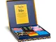 Happy Socks Unisex Collector Socks, The Beatles LP Collectors Box Set, 36 (6er Pack)