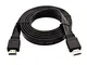 V7 Cavo HDMI (m/m) 2 metri (6,6 piedi) alta velocità ed Ethernet flat, nero