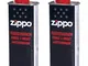 2 ricariche Originali per accendino Zippo, 125 ml