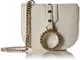 Versace Jeans Bag, Borsa a tracolla Donna, Bianco (Bianco Ottico), 4x14x18 cm (W x H x L)