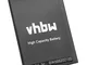 vhbw batteria compatibile con Wiko Harry, Lenny 4, Lenny 4 Plus smartphone cellulare (2500...