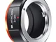 K&F Concept Lente Mount Adattatore Manuale Fuoco: Compatibile con Minolta MD Lente a Sony...