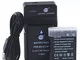 DSTE EN-EL14 Li-Ion Batteria (2-Pacco) e Caricabatterie USB per Nikon Coolpix P7000 P7100...