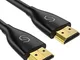 Syncwire Cavo HDMI 2.0 2M - ad Alta velocità, Supporta Ethernet, 3D, Video in 4K e Arc - /...