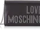 Love Moschino Jc4091pp1a, Borsa a Mano Donna, Argento (Argento Nero), 6x14x22 cm (W x H x...